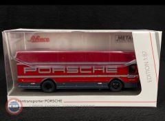 1:87 Mercedes O 317 transporter truck Porsche Motorsport