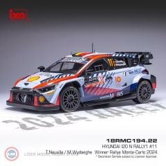 1:18 2024 Hyundai i20 N Rally1, #11, WRC, Rally Monte Carlo