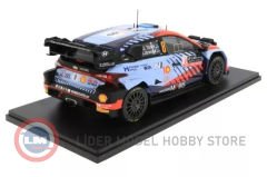 1:18 2024 Hyundai i20 N Rally1, #8, WRC, Rally Monte Carlo