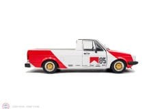 1:18 Solido 1982 Volkswagen Caddy Mk1 Red Cowboy Racing Tribute - red  white