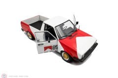 1:18 Solido 1982 Volkswagen Caddy Mk1 Red Cowboy Racing Tribute - red  white