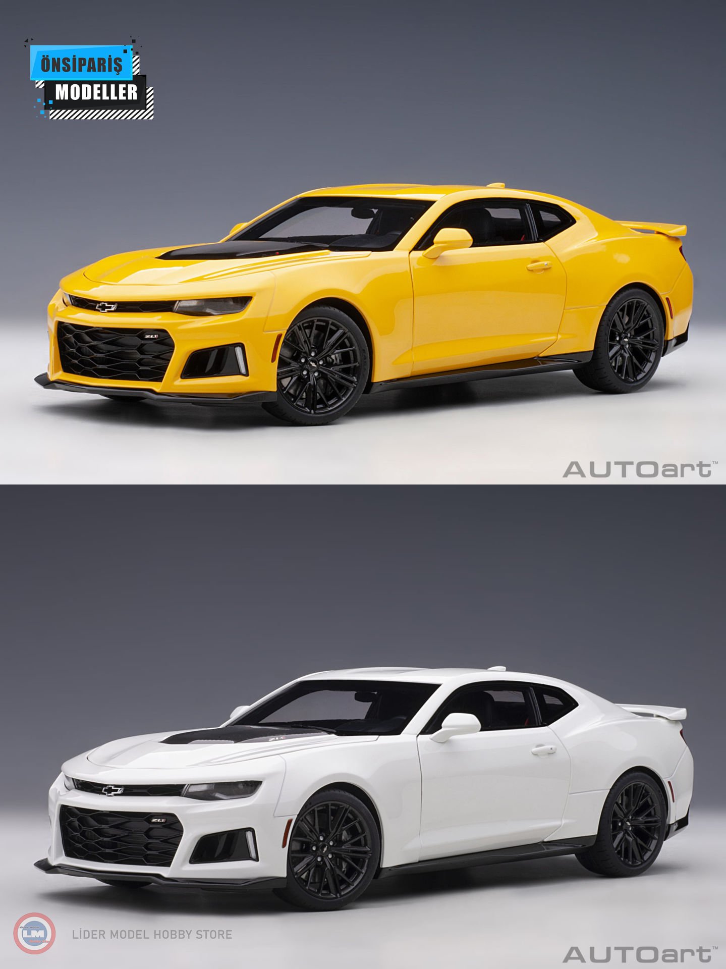 Autoart - 1:18 2017 Chevrolet Camaro ZL1 - 12.210,21 TL - 11.599,70 TL