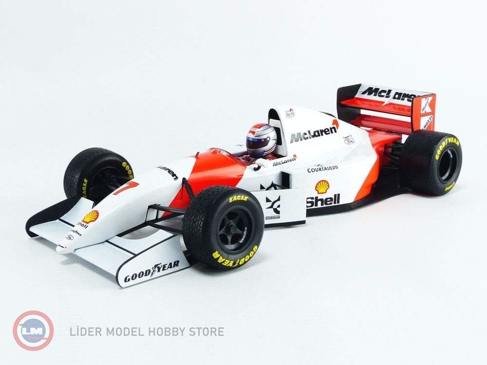 1:18 1993 Mclaren F1 Ford MP48 V8 Team Marlboro No7 European GP Mario Andretti