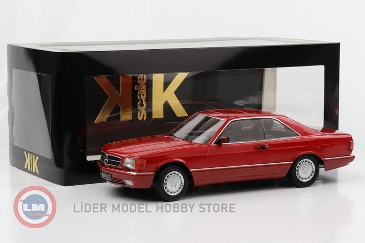 1:18 KK Scale 1985 Mercedes Benz 560 SEC (C126)