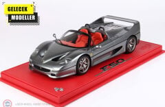 1:18 BBR 1995 Ferrari F50 Coupe Spider version - Grigio ferro metallizzato