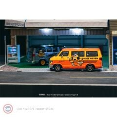 1:64 Tarmac Works Dodge Van, Ohige No Pon