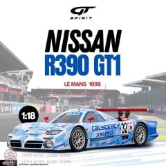 1:18 GT Spirit 1998 NISSAN R390 GT1 #32 LE MANS BLUE