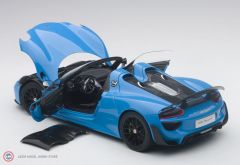 1:18 2013 Porsche 918 Spyder Weissach Package (Riviera Blue)