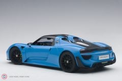 1:18 2013 Porsche 918 Spyder Weissach Package (Riviera Blue)