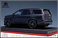 1:18 BBA Cadillac Escalade Luxury Edition Matt Black