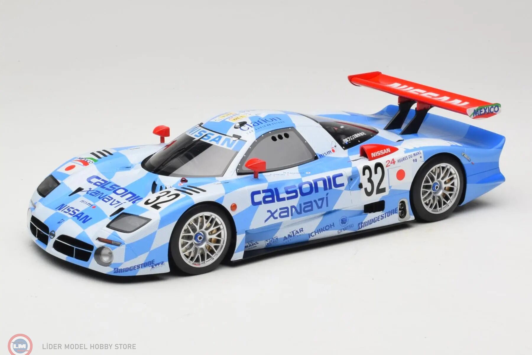 1:18 GT Spirit 1998 NISSAN R390 GT1 #32 LE MANS BLUE