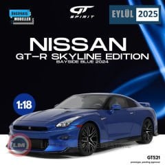 1:18 2024 Nissan GT-R Skyline Edition Bayside Blue