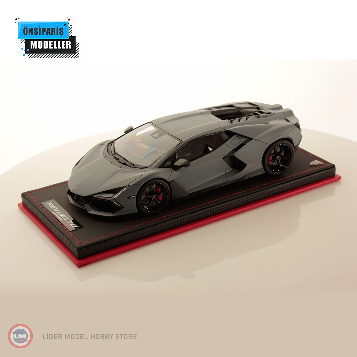 1:18 Lamborghini Revuelto Grigio Acheso Matt