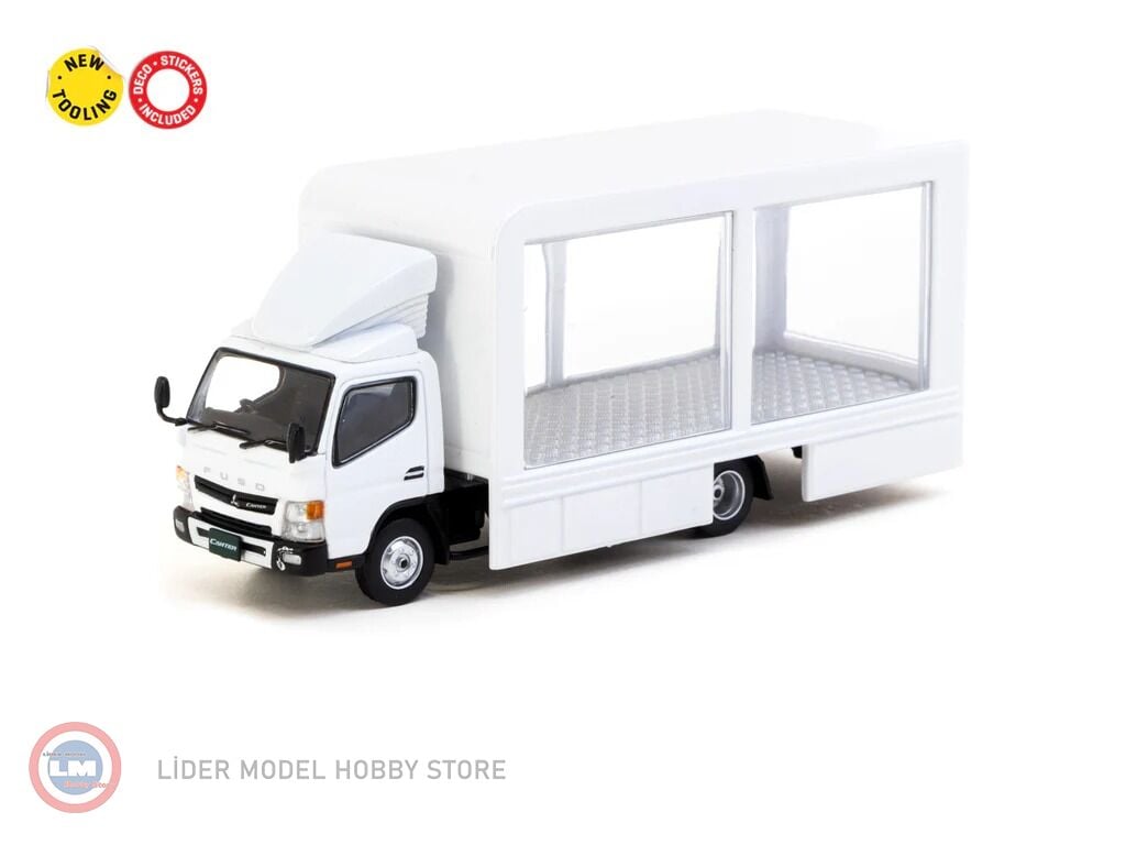 1:64 Tarmac Works Mitsubishi Fuso Canter Mobile Display Truck
