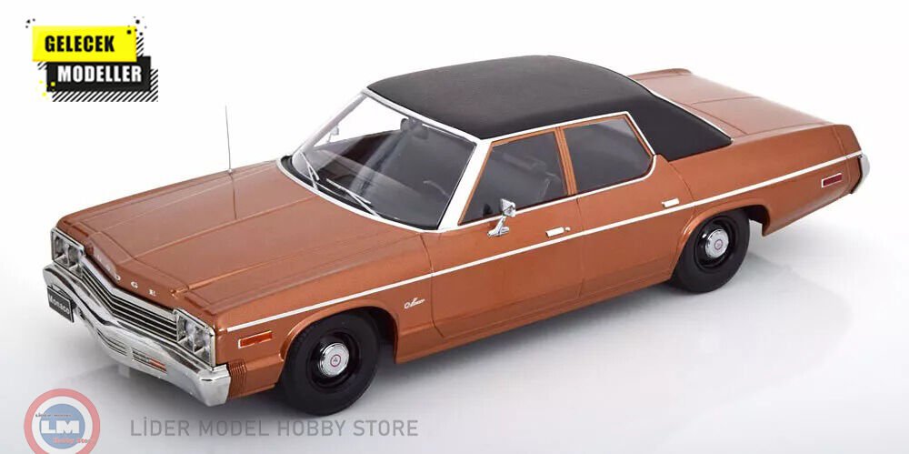 1:18 KK Scale 1974 Dodge Monaco with vinyl roof