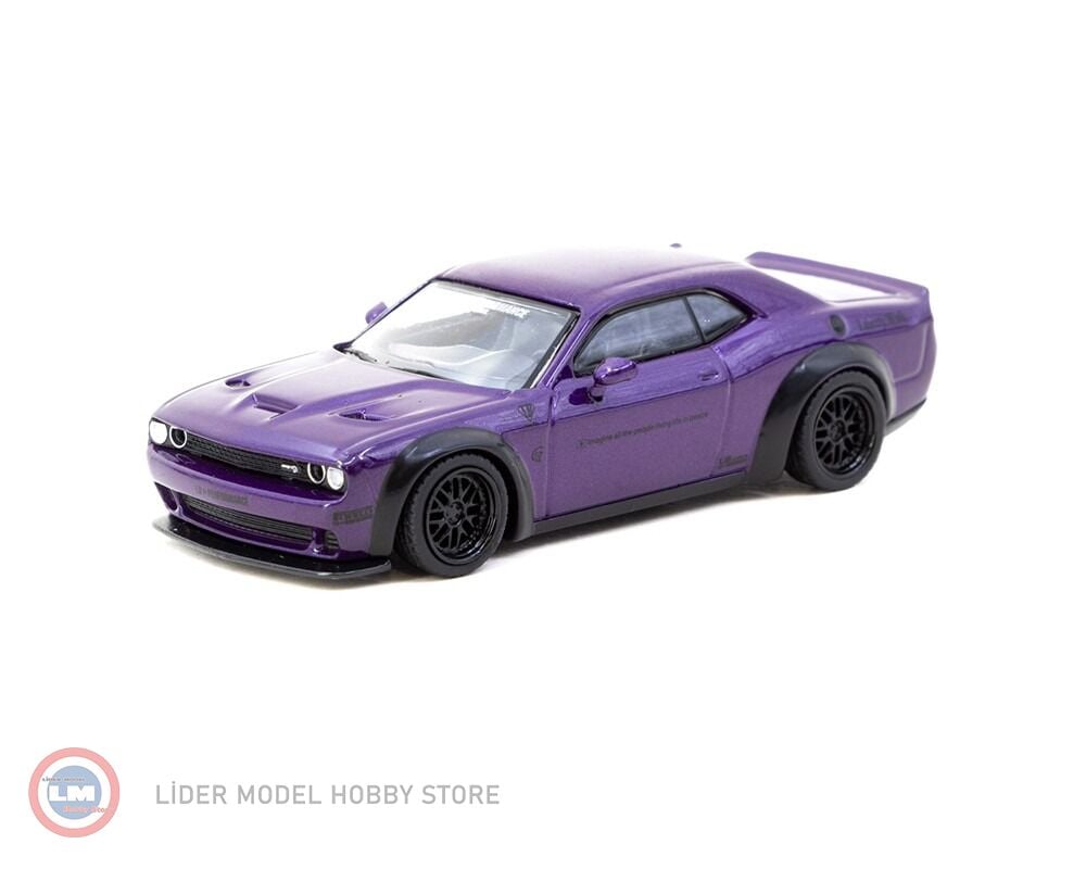 Tarmac Works - 1:64 Tarmac Works Dodge Challenger SRT Hellcat LBWK - 2. ...