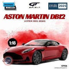 1:18 2023 Aston Martin DB12 Hyper Red