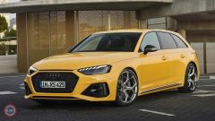 1:18 AUDI A4 RS4 AVANT 25TH ANNIVERSARY YELLOW 2024