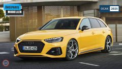 1:18 AUDI A4 RS4 AVANT 25TH ANNIVERSARY YELLOW 2024
