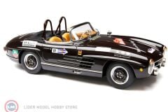 1:18 CMC 1957 Mercedes Benz 300 SL W198 Rallye Roadster Brown