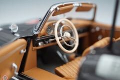 1:18 CMC 1957 Mercedes Benz 300 SL W198 Rallye Roadster Brown