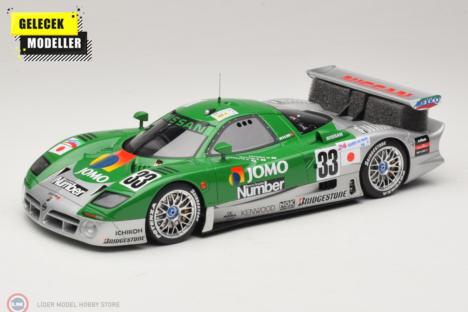 1:18 GT Spirit Nissan R390 GT1 #33 - 24 Hours of Le Mans 1998