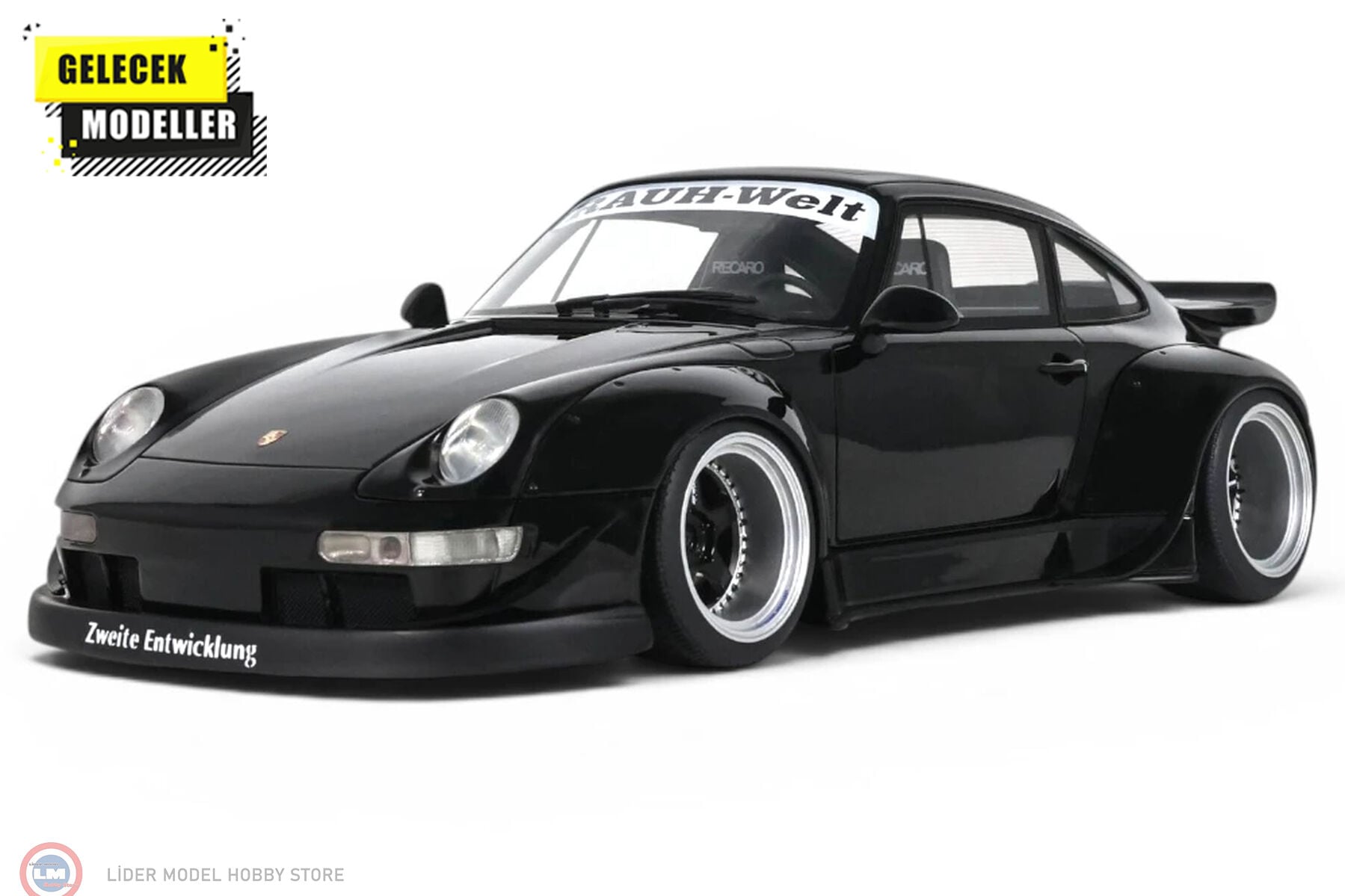 1:18 GT Spirit 2012 Porsche 911 993 RWB Black AUT