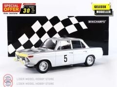 1:18 Minichamps 1965 BMW 1800 #5 HAHNEMAIRESSE - SPA 24 HOURS
