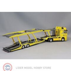 1:64 GCD Mercedes Benz Actros Double-Deck Car Transporter Truck