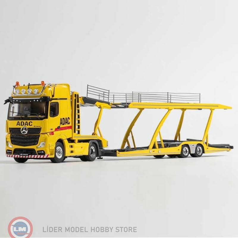 1:64 GCD Mercedes Benz Actros Double-Deck Car Transporter Truck