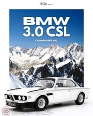 1:18 OTTO 1972 BMW 3.0 CSL E9 - Chamonix White