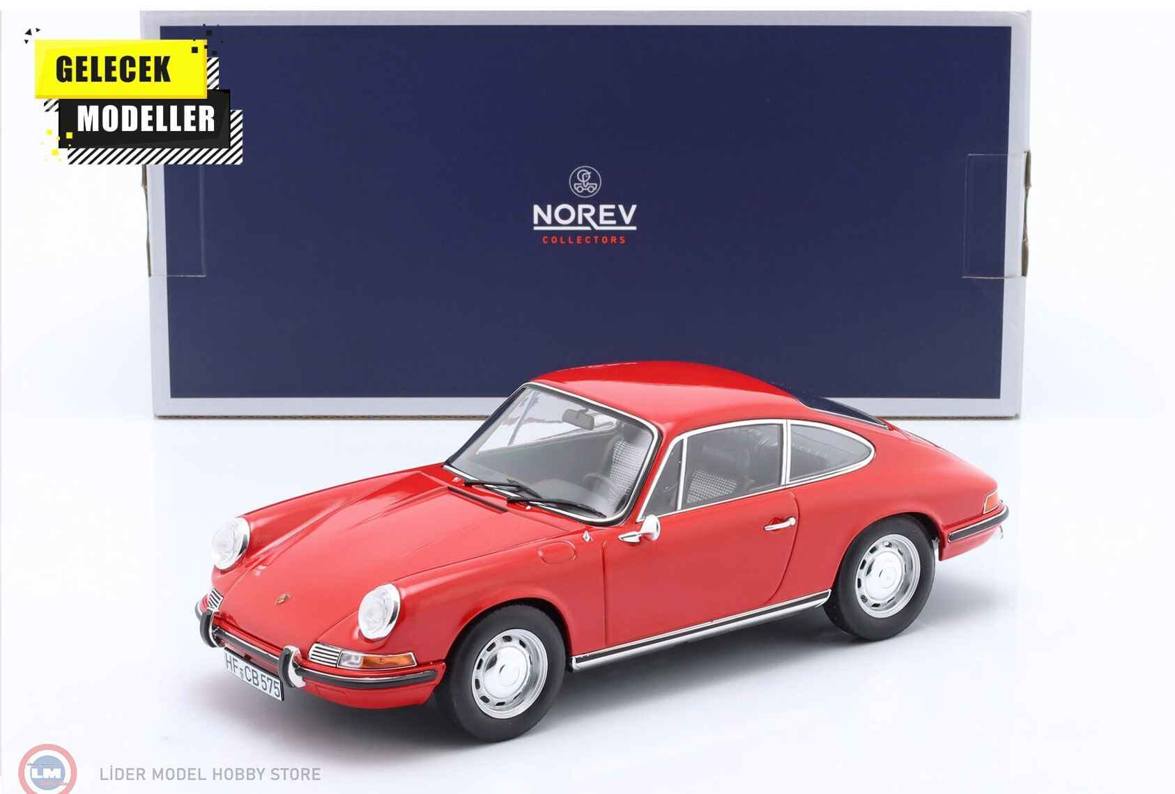 1:18 Norev 1968 Porsche 911 L Coupe (908)