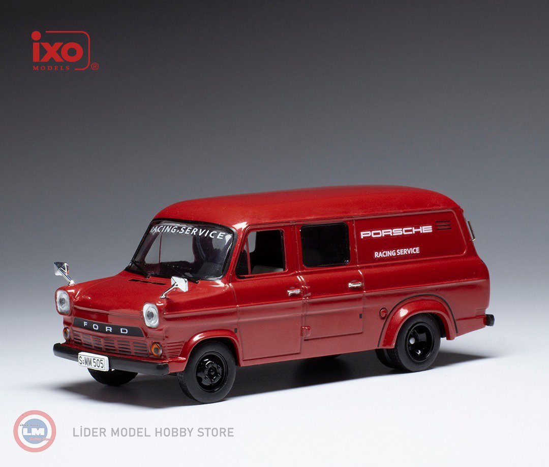 1:43 1966 Ford Transit MKI Porsche Racing Service Assistance Van