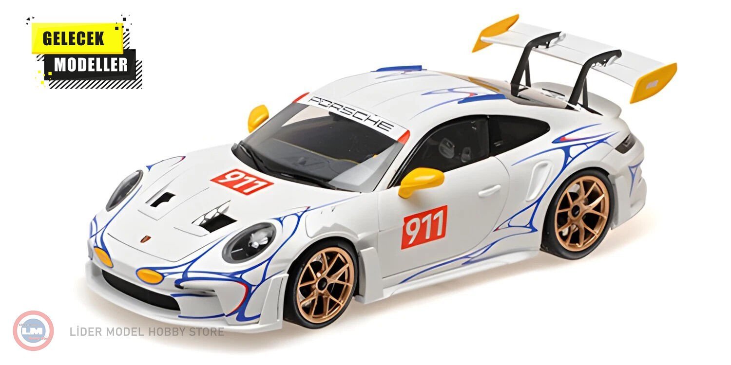 1:18 Minichamps 2023 Porsche 911 992 GT3 RS #911 Coupe