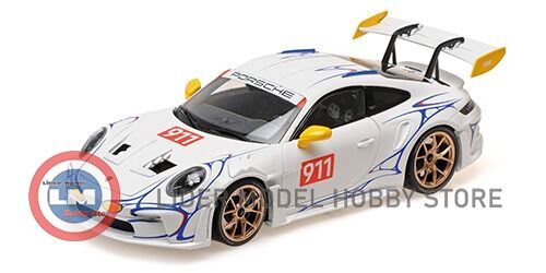 1:18 Minichamps 2023 Porsche 911 992 GT3 RS #911 Coupe