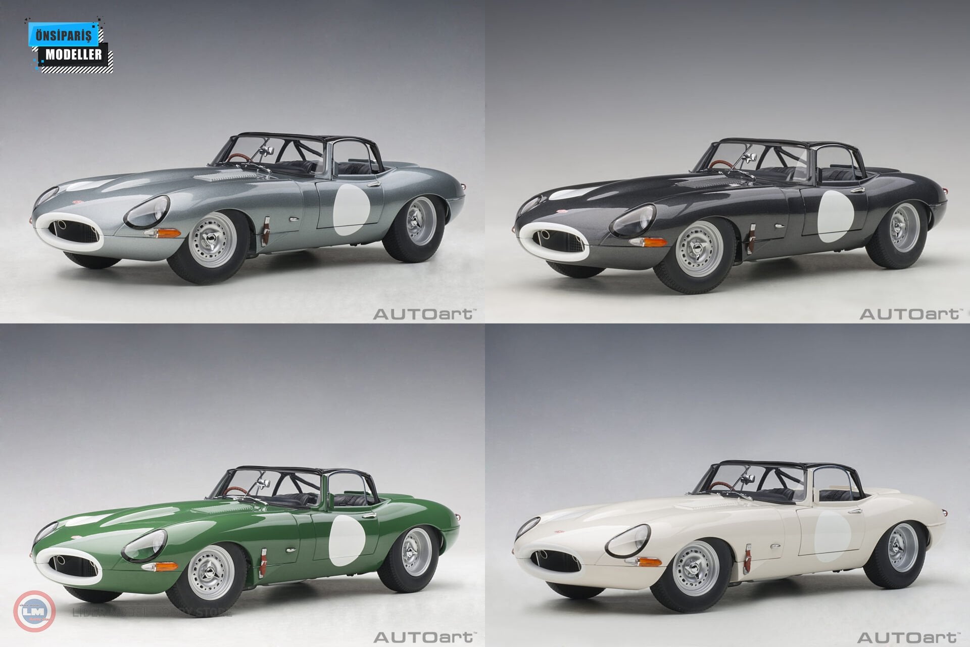 1:18 2015 Jaguar Lightweight E-Type