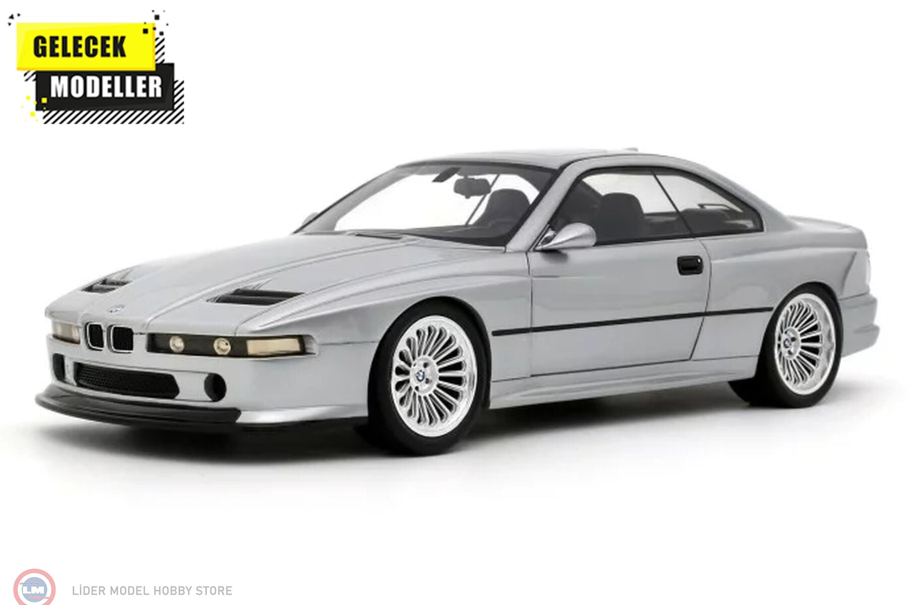 1:18 Otto 2024 BMW Reyn Speed Show 858 CSL Design By Jonsibal Chrome Shadow Metallic