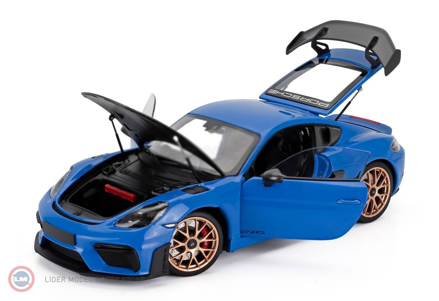 1:18 Minichamps 2024 Porsche Cayman GT4 RS Weissach Package