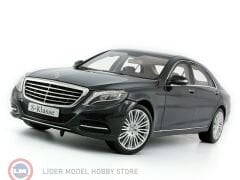 KUSURLU 1:18 Norev 2013 Mercedes Benz S Class W222 Blue Anthrazit
