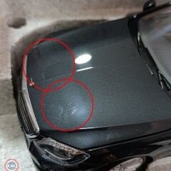 KUSURLU 1:18 Norev 2013 Mercedes Benz S Class W222 Blue Anthrazit