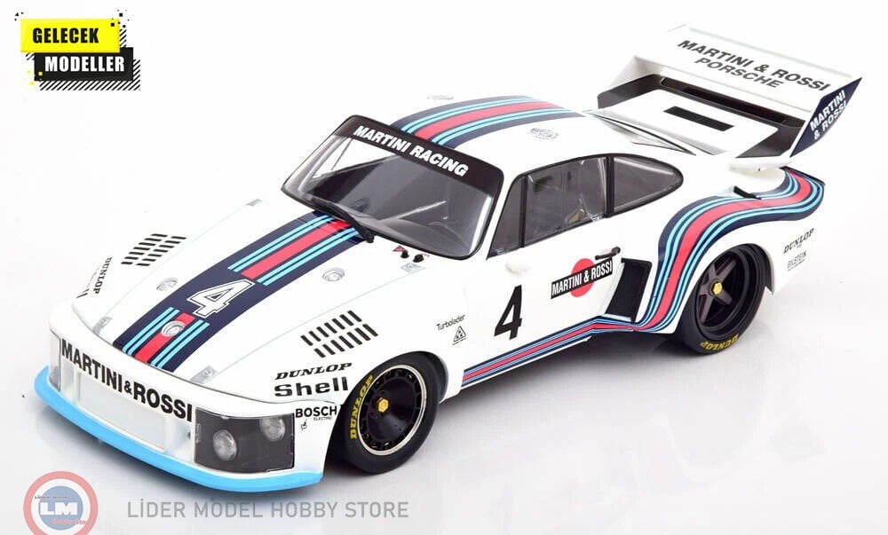 1:18 Norev 1976 Porsche 935 Martini #4 Winner Watkins Glen
