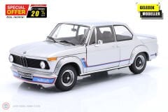 1:18 Kyosho 1974 BMW 2002 Turbo - Silver - Kyosho