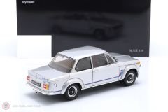 1:18 Kyosho 1974 BMW 2002 Turbo - Silver - Kyosho