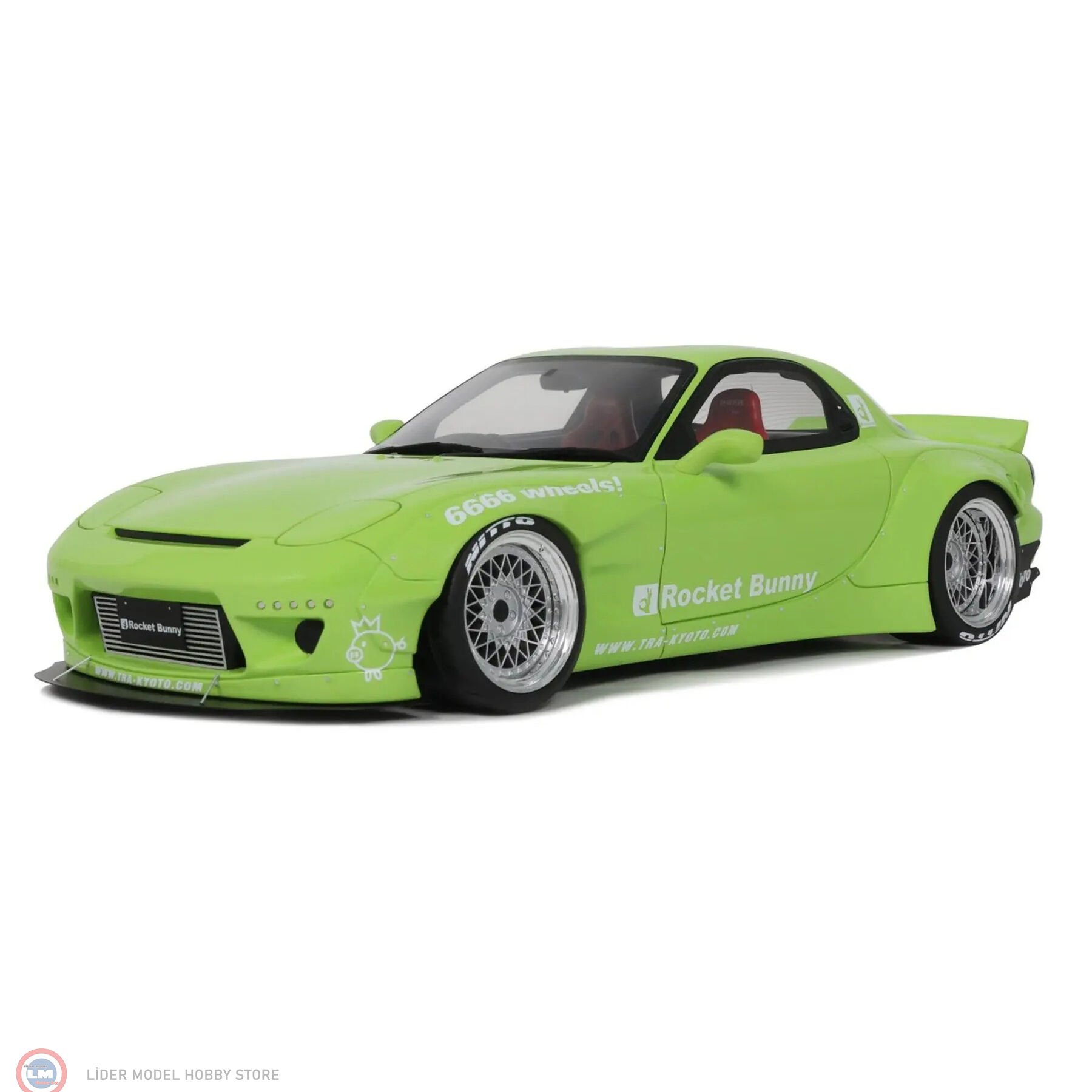 1:18 OTTO 2015 Mazda RX7 FD3S Rocket Bunny Aero