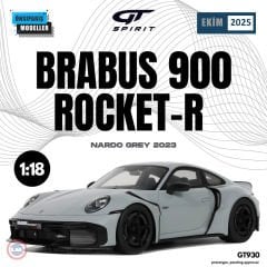 1:18 2023 Porsche Brabus 900 Rocket R Nardo Grey
