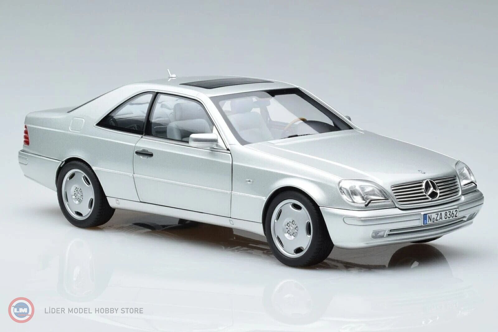 1:18 Norev 1998 Mercedes Benz S600 Coupe C140 W140