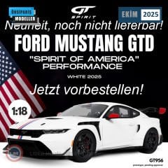 1:18 2025 Ford Mustang GTD Spirit Of America Performance