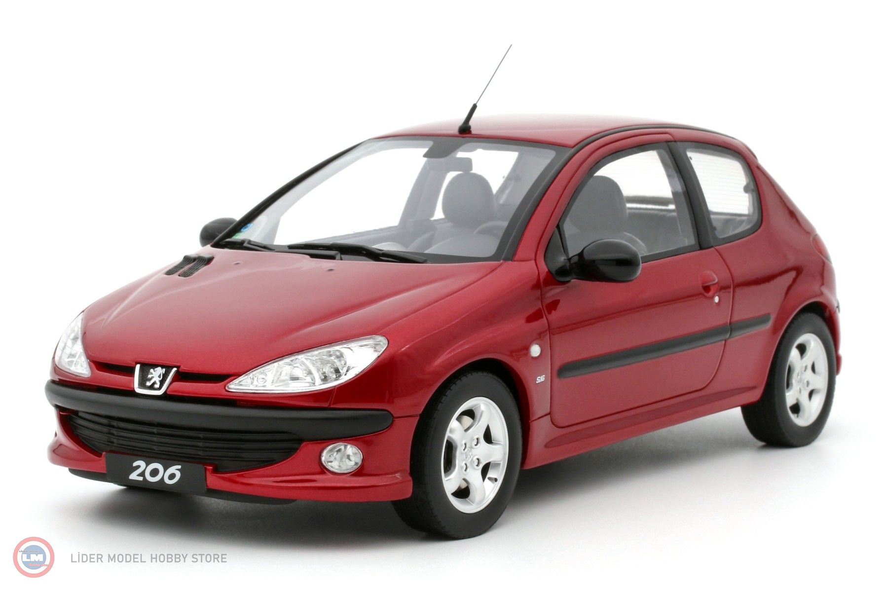 1:18 1999 Peugeot 206 S16