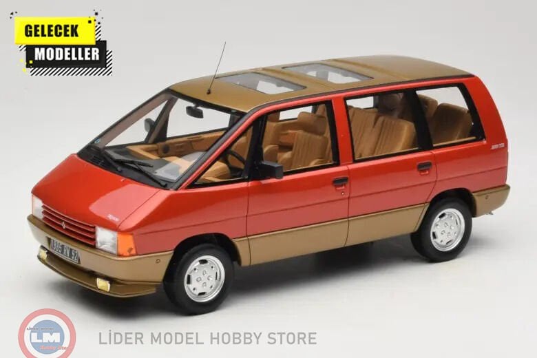 1:18 OTTO 1984 Renault Espace MK1 2000 TSE Rouge Cornaline