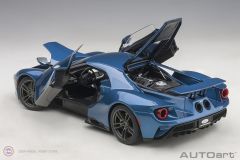 1:18 2017 Ford GT 72942 (Liquid Blue)